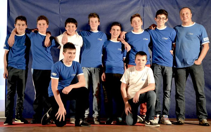 La squadra under 15...