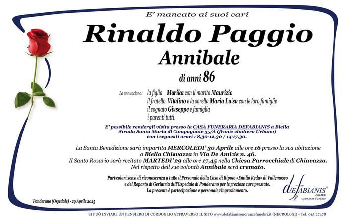 Rinaldo Paggio Annibale