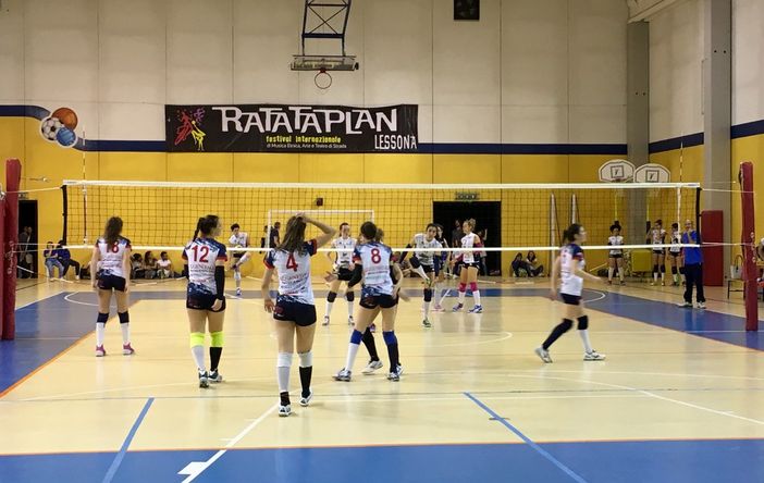 Un time out Teamvolley (foto Gabriele Boracco)