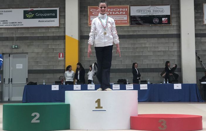 Oro per Aline Pretti ai Regionali Silver di Cameri