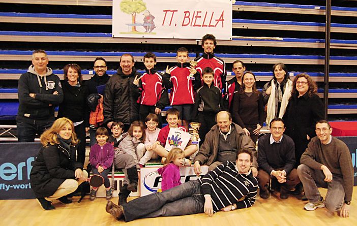 Atleti, tecnici e dirigenti del TT Biella