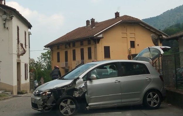 Un'immagine dell'incidente Un'immagine dell'incidente