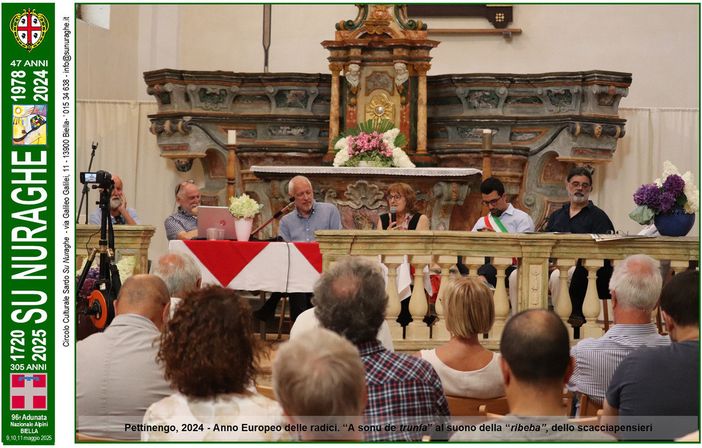 Pettinengo, 2024 - Anno Europeo delle radici. Convegno “A sonu de trunfa” al suono della “ribeba”, dello scacciapensieri