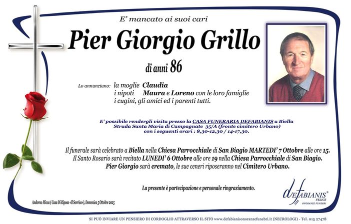 Pier Giorgio Grillo