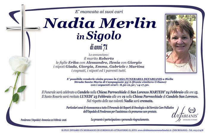 Nadia Merlin in Sigolo