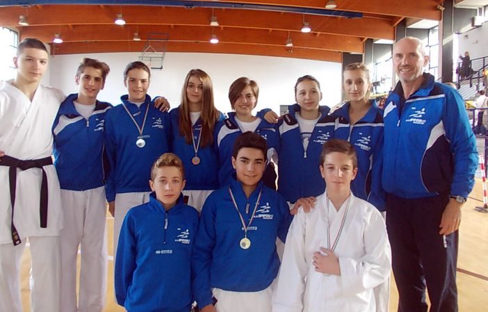 Karate giovanile - Federico Bosoni e Martina Colombo qualificati ai nazionali
