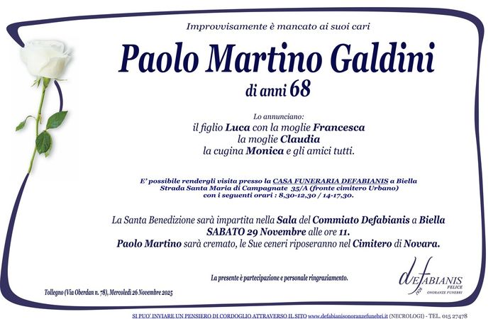 Paolo Martino Galdini