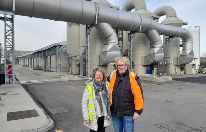 Gaglianico: studenti ed amministrazione in visita all’impianto A2A di Cavaglià