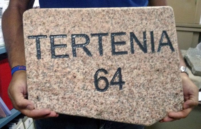 È di granito rosa di Sardegna la pietra di Tertenia inviata a Biella