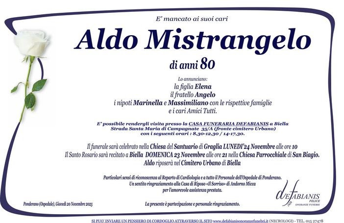 Aldo Mistrangelo