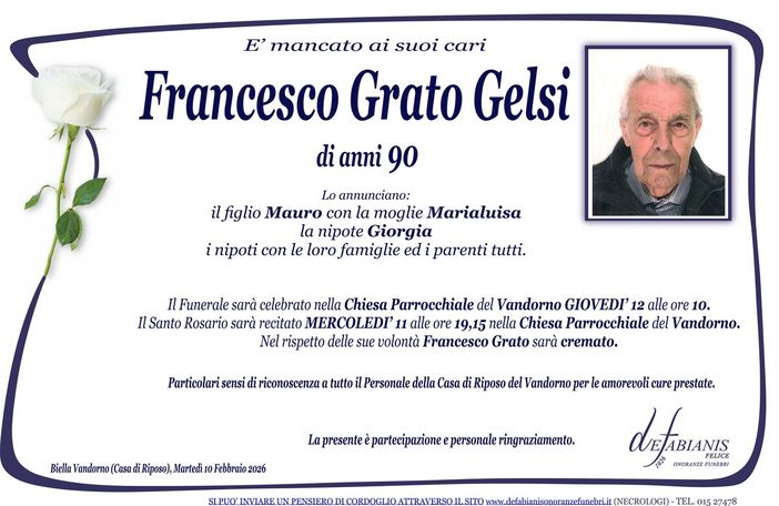 Francesco Grato Gelsi