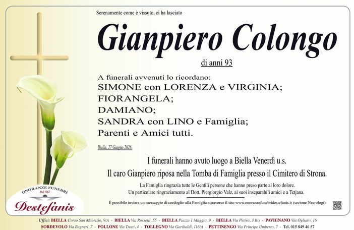 Gianpiero Colongo