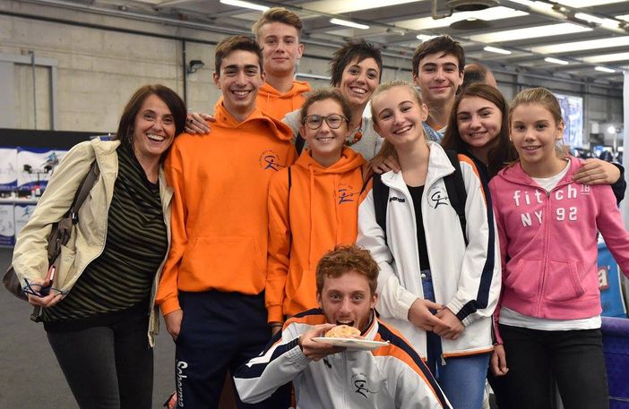 Il gruppo insieme a Jessica Lagna e Cinzia Sacchetti