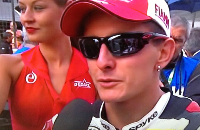 Superbike: Ayrton Badovini avanza in gara 2, è 7° e migliore su Ducati