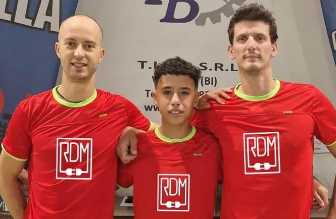 Da sinistra: Luca Lanza, Mattia Noureldin e Stefano Erba. Da sinistra: Luca Lanza, Mattia Noureldin e Stefano Erba.