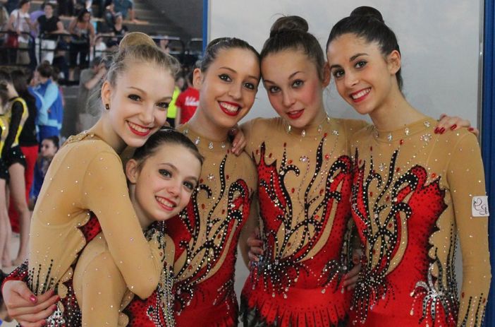 Ginnastica: Rhytmic School impegnata nel campionato di Insieme