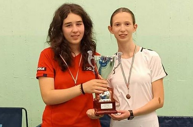 Tennistavolo, Lodovica Motta ed Eugenia Iacazio seconde ai regionali - Foto TT Biella Tennistavolo, Lodovica Motta ed Eugenia Iacazio seconde ai regionali - Foto TT Biella