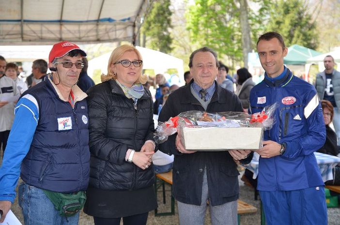 Premiazione vincitore Alberto Mosca