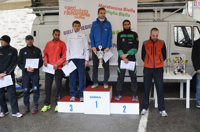 Il podio dello scorso anno