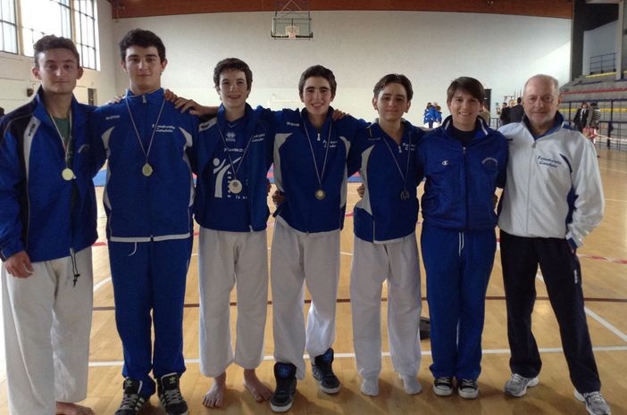 Karate - Pioggia di Medaglie regionali per il Funakoshi Candelo