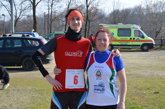 I vincitori Luca Valz e Antonella Manfrinato (Foto Carlo Bolla)