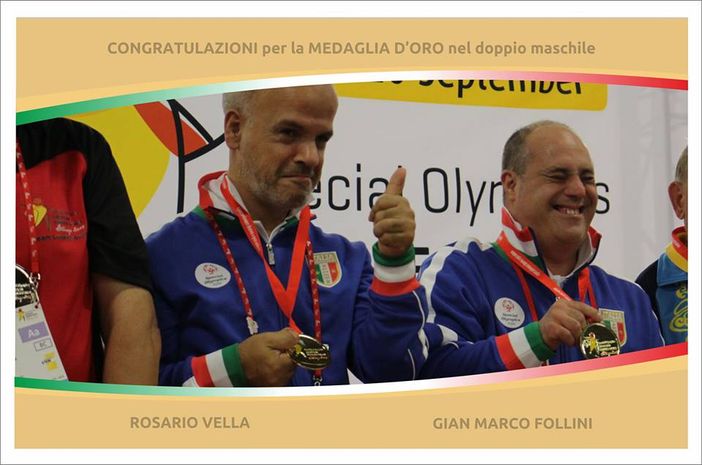 Rosario Vella con Gianfranco Follini