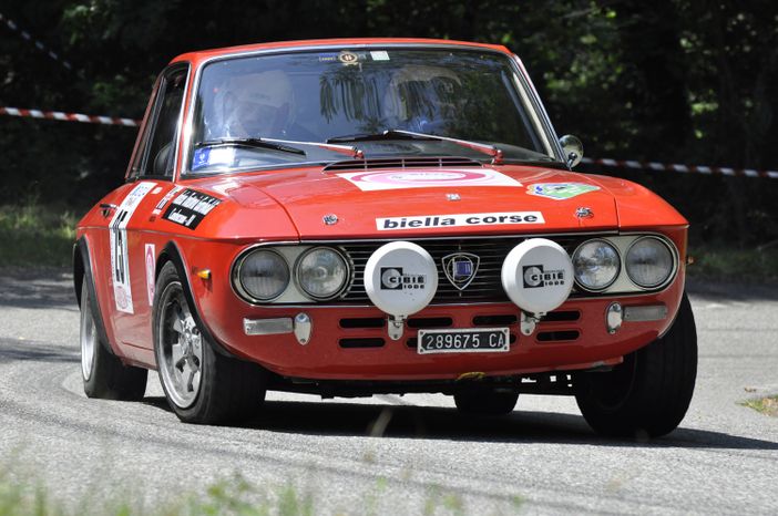 La Lancia Fulvia HF di Ermanno Caporale (Foto Ciro Simoni)