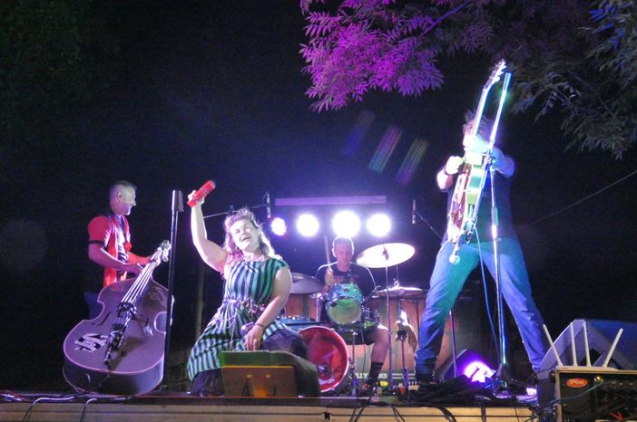 A San Lorenzo a Rosazza musica sotto le stelle con i Carolina Reapers, foto Paolo Rosazza Pela