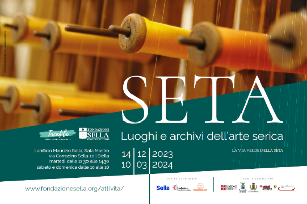 “SETA. Luoghi e archivi dell'arte serica”: si inaugura la mostra biellese.
