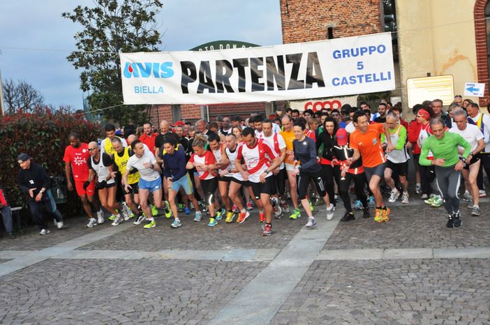 La partenza dela corsa