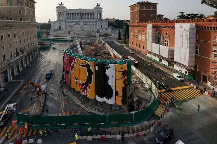 Webuild: Metro C Roma, al via nuova macrofase dei lavori della stazione Venezia Webuild: Metro C Roma, al via nuova macrofase dei lavori della stazione Venezia