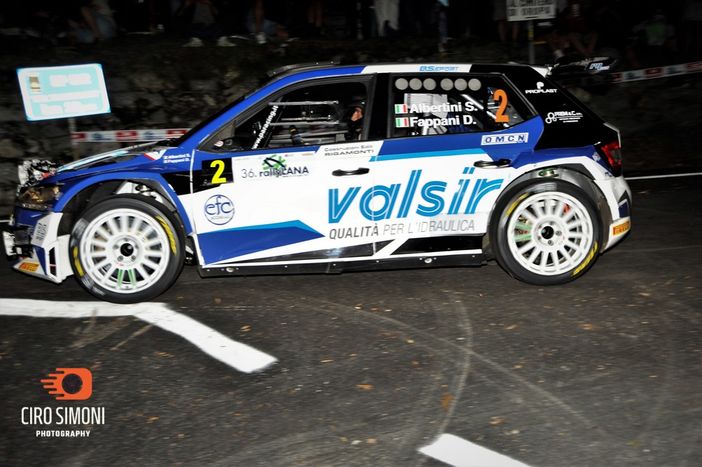 36° Rally della Lana: Mabellini si ritira, Albertini in testa alla classifica- Foto Ciro Simoni