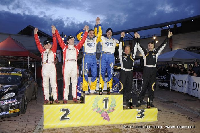 Ronde Lana - Domina la Citroen C4 WRC di Luca Pedersoli e Matteo Romano