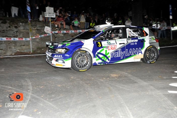 36° Rally della Lana,  acuto di Corrado Pinzano a Curino - Foto Ciro Simoni