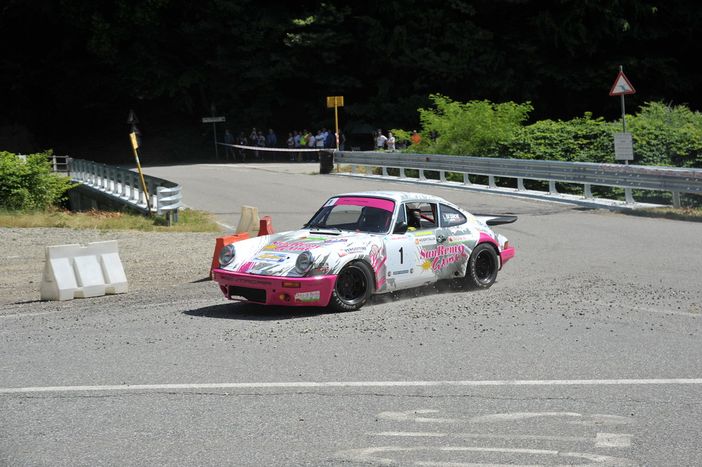 Da Zanche-Barone su Porsche 911 RS in azione al 12° Rally Lana - Foto ACI SPORT