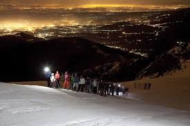 Bielmonte, fiaccolata dei maestri di sci Bielmonte, fiaccolata dei maestri di sci