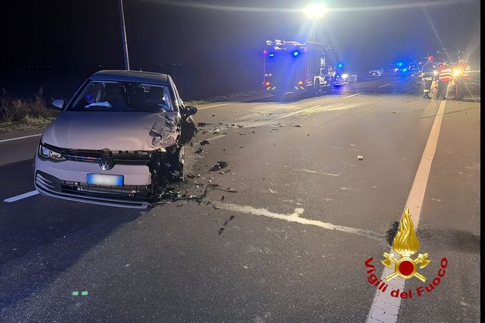 Dal nord ovest: Incidente stradale a Formigliana, due feriti trasportati in ospedale