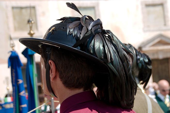 Bersaglieri  veneti  in  visita  alla  città di  Biella