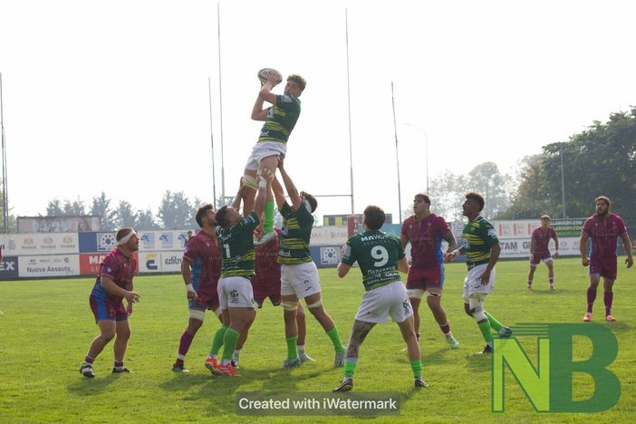 Serie A Elite: Biella Rugby esce a testa alta, ma le Fiamme Oro vincono 24 - 36 - Foto di Giuliana Mosca per newsbiella.it