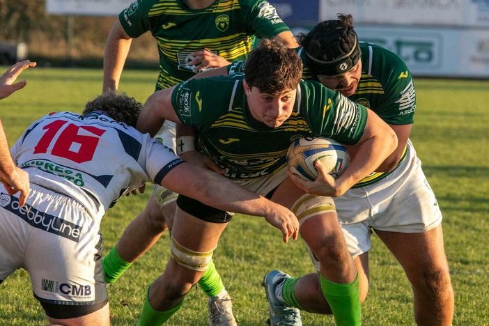 Partita dai due volti, ko per Biella Rugby con Mogliano (foto di A. Mantovan)