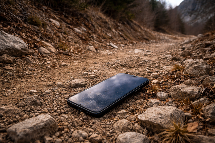 Biella, cellulare smarrito sulla Busancano