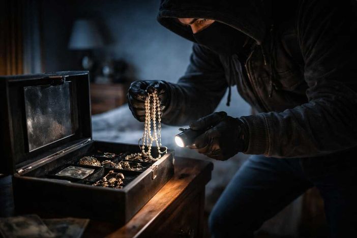 Amaro rientro a casa, i ladri rubano monili in oro e mille euro in contanti (foto di repertorio)