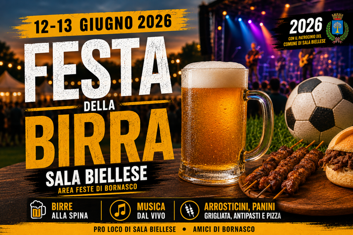 Festa della Birra a Sala Biellese: due giorni tra musica, sport e sapori