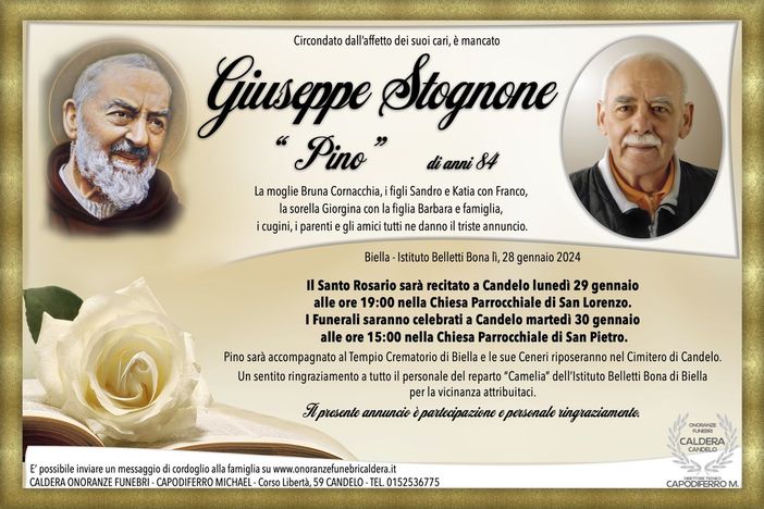 Giuseppe Stognone, "Pino"