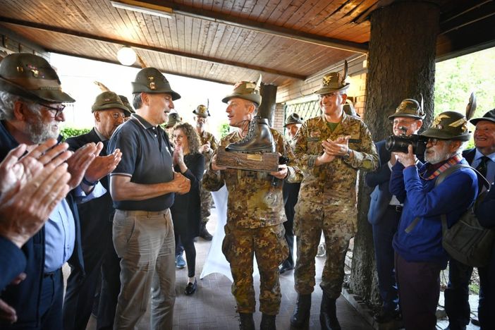 Alla sezione degli Alpini di Biella la Coppa Vibram 2023, foto pagina fb Alpini biella