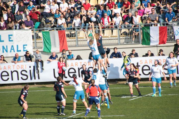 Rugby femminile: La Francia strapazza la nazionale italiana con un sonoro 5-28 FOTOGALLERY