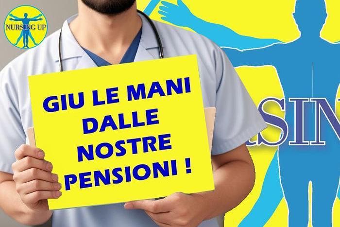 Sanità: De Palma, Nursing Up : “Giù le mani dalle pensioni degli infermieri!” - Foto pagina FB Nursing UP