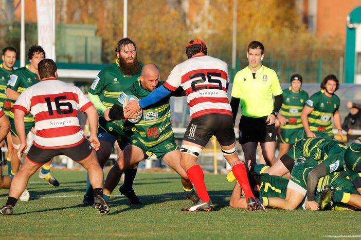 Domenica Rugby Biella in trasferta sul campo di Rugby Milano - Foto Antonio Mantovan