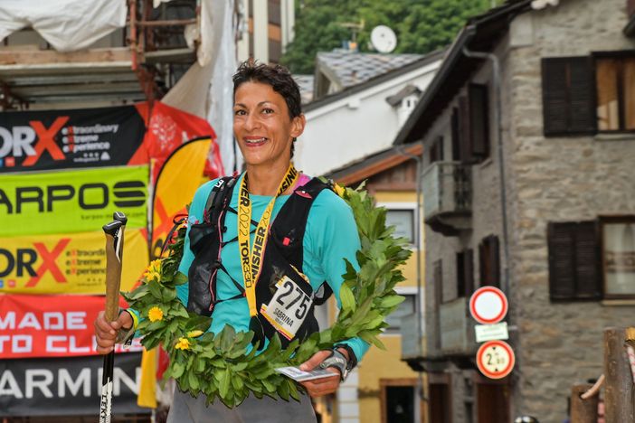 L'arrivo di Sabrina Verjee a Courmayeur, Ph. Alessandro Zambianchi - Zzam Agency -