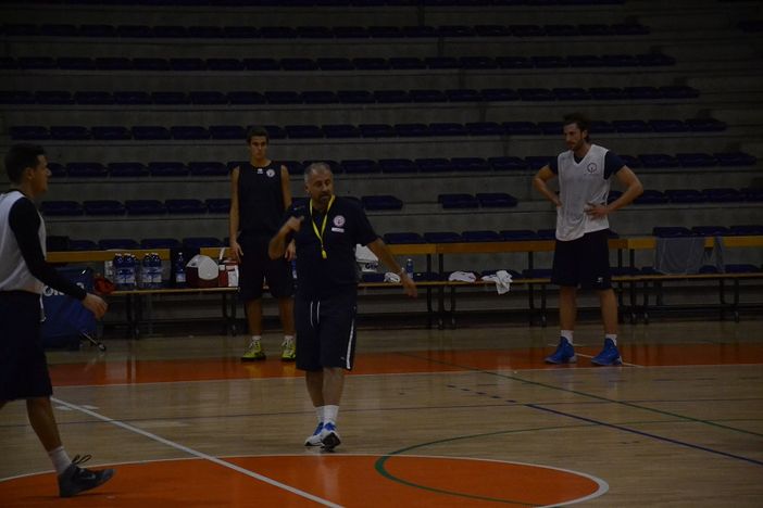 Angelico Biella: l'allenamento del mercoledì
